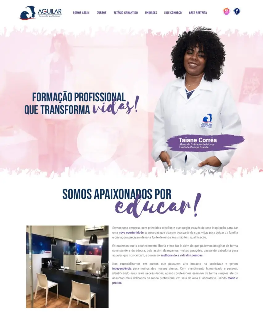 Criação de sites para Cursos Técnicos alt="marketing digital"