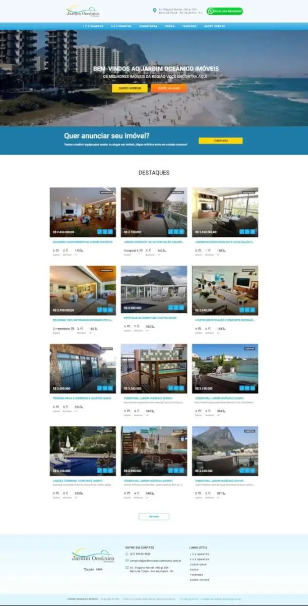 criação de sites para imobiliarias
