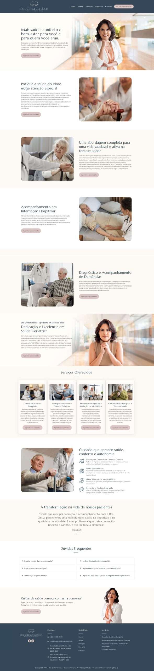 Criação de Sites para Médicos