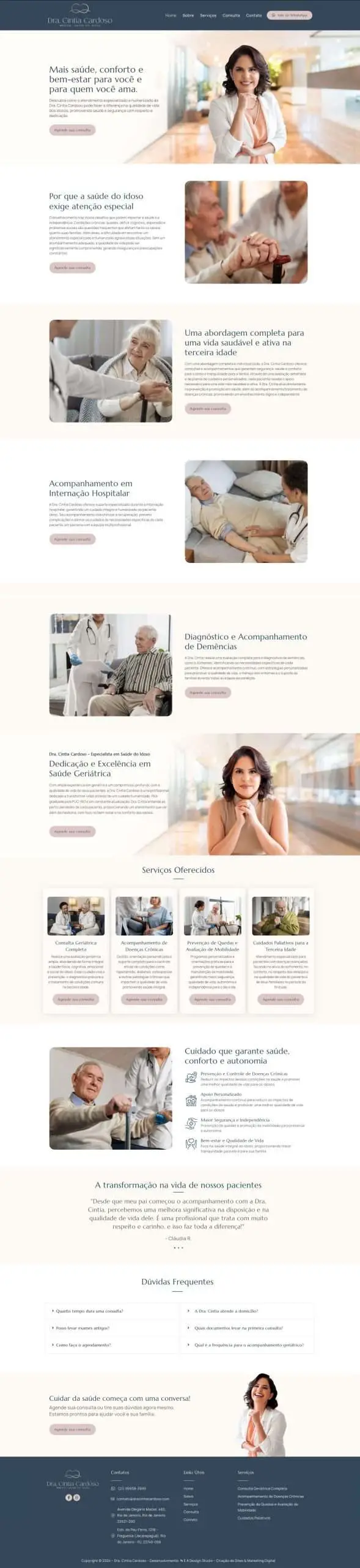 Criação de Sites para Médicos